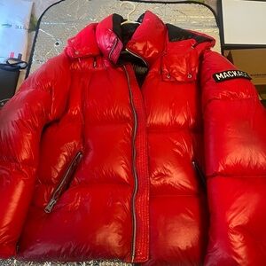 Men's Size 42 (Large) Mackage KEN-Z Puffer Down Jacket - Red - 9/10 Condition